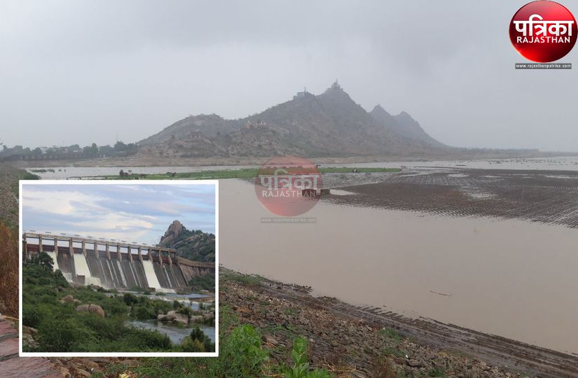 Rain water came in the Hemawas and Jawai dam in Pali district
