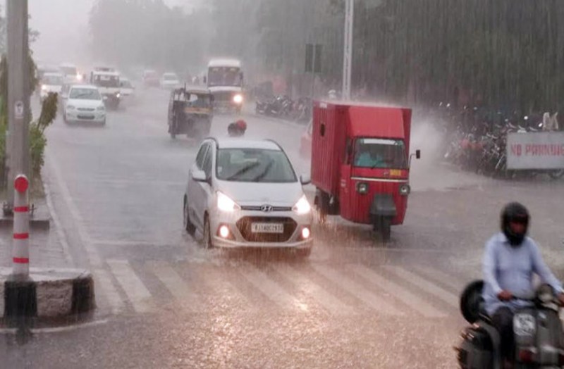 rain in jaipur