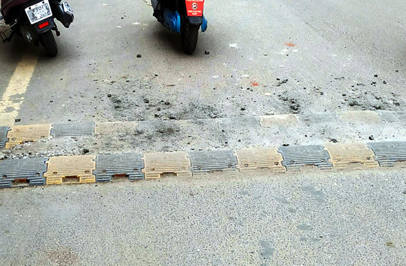 cement-filled-with-speed-breakers-people-get-relief
