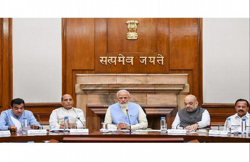 PM Narendra Modi Cabinet meeting