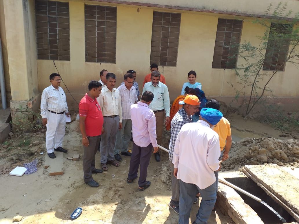 Lack of building for office of education department in Hanumangarh