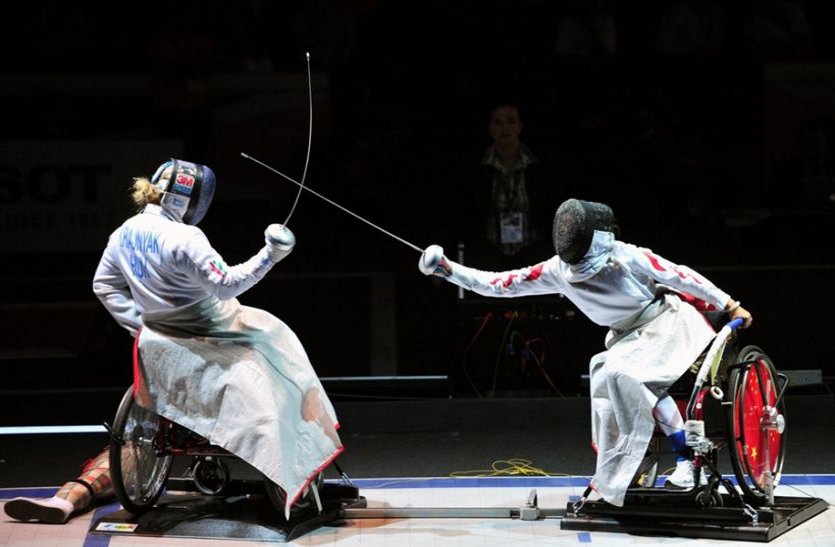 six selected for international Wheel chair fencing competition