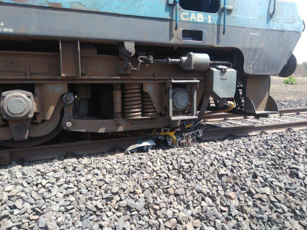 Train accident today morning in Bilaspur Chhattisgarh