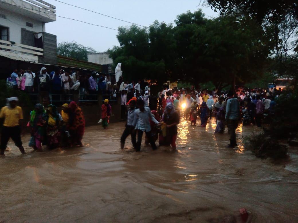 heavy rain in Rajasthan