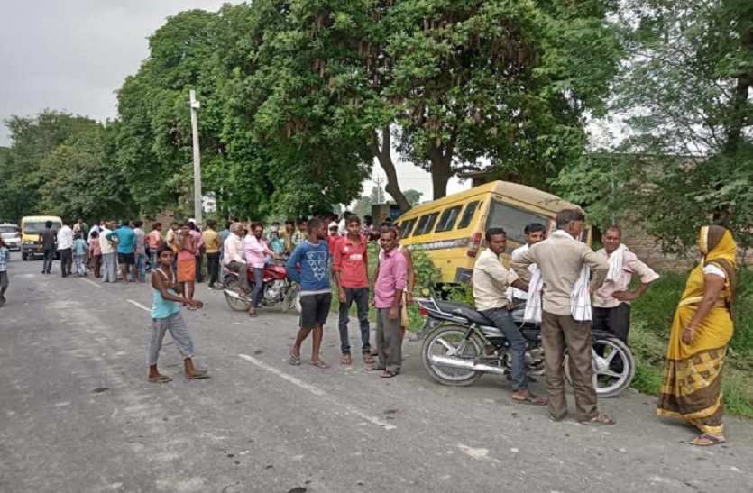 School bus big accident in uttar pradesh