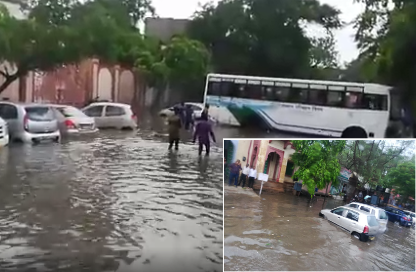 Heavy rains in Rajasthan