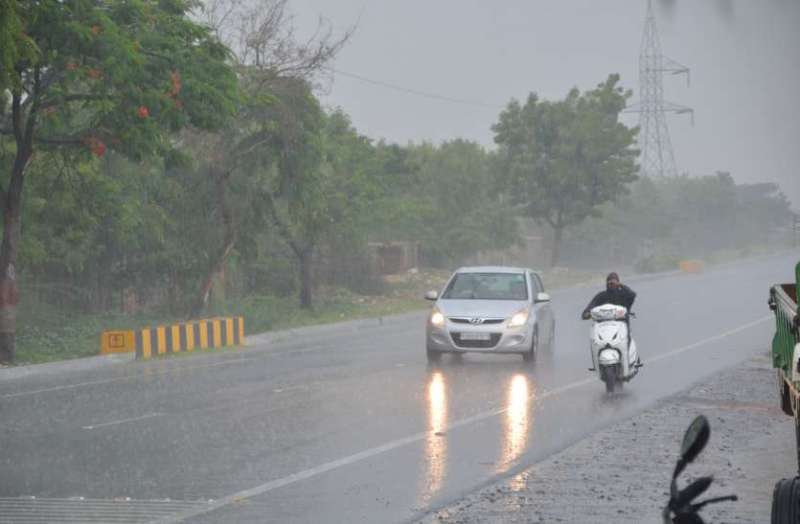 Heavy Rain forecast in Jaipur