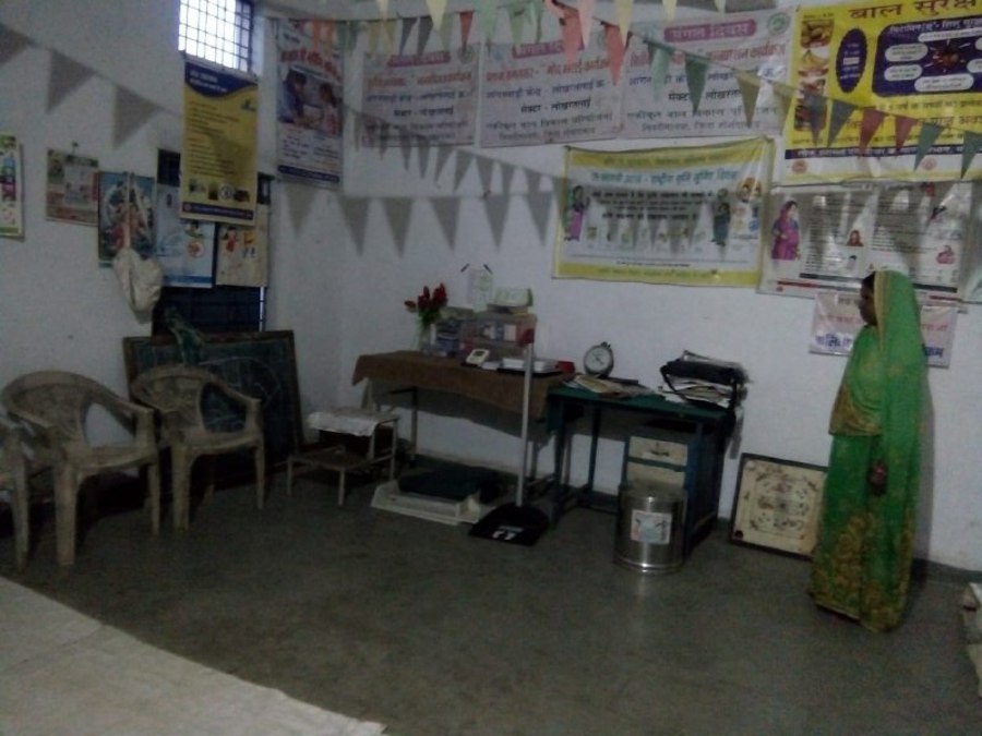Sub Health Center in Anganwadis