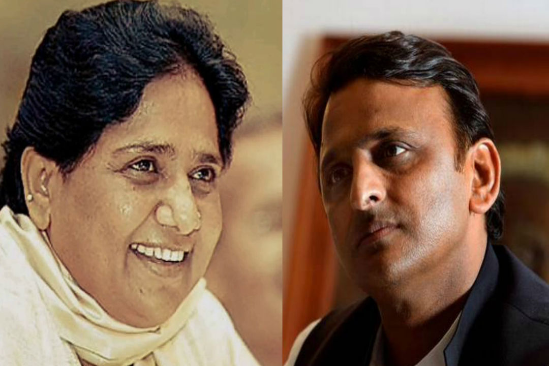 Mayawati and akhilesh yadav