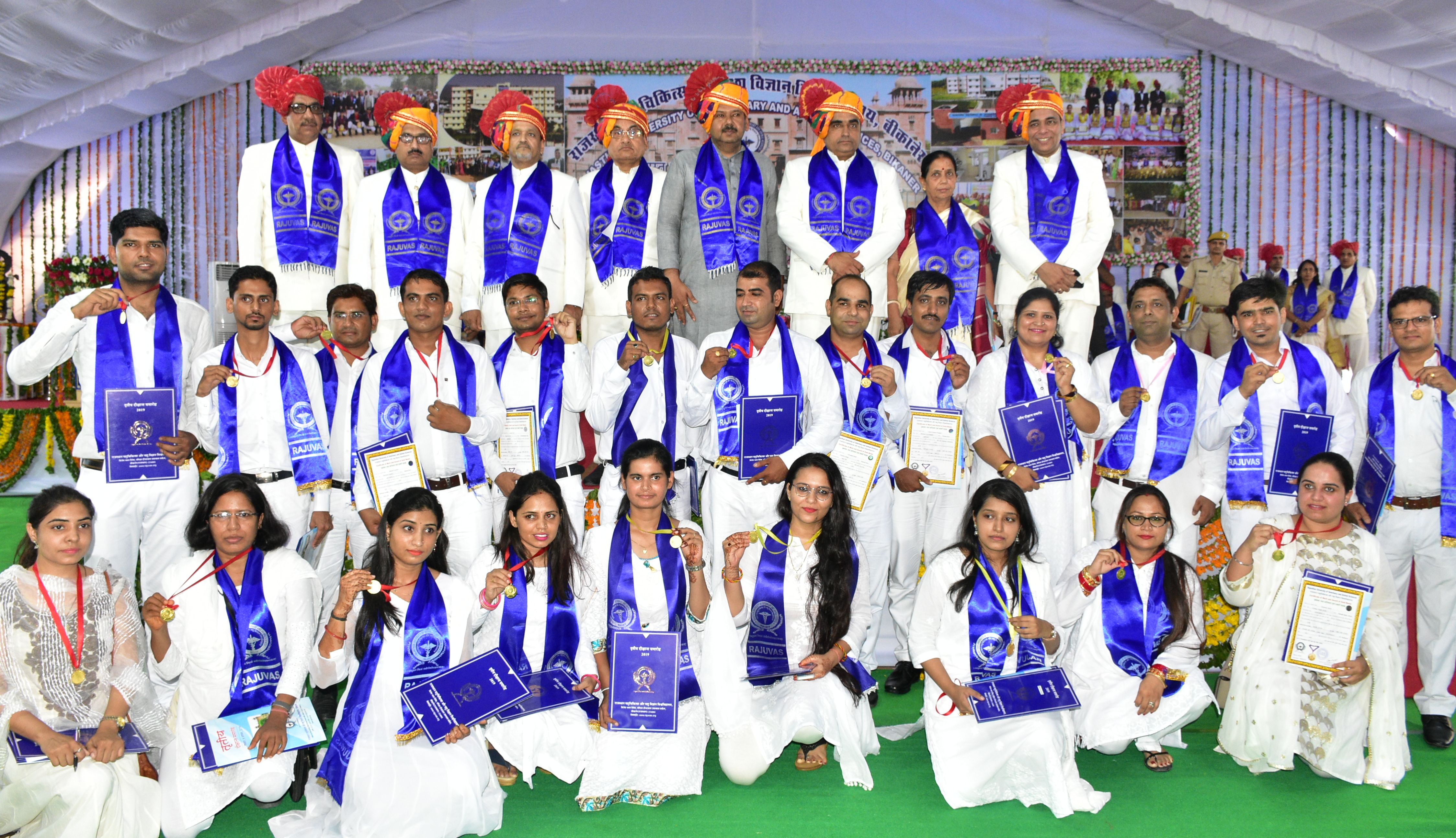 bikaner- third Convocation RAJUVAS