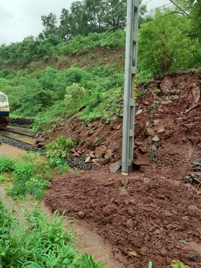  बारिश से रेलवे को 85 करोड़ से ज्यादा का नुकसान