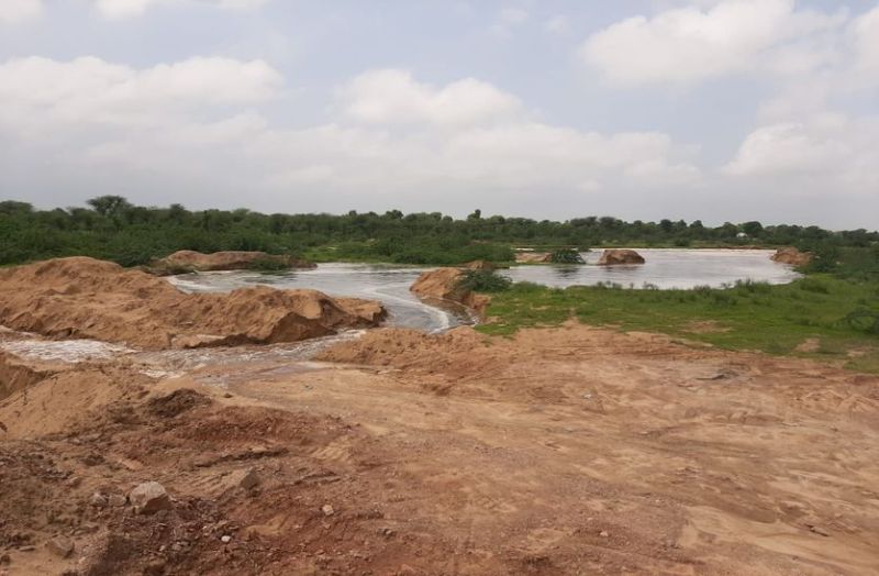 Another anicot broken due to high water flow