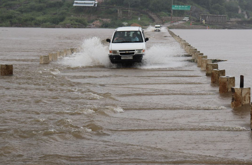 heavy rain in rajasthan