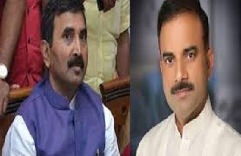 Brijesh Singh and MLA Sushil Singh