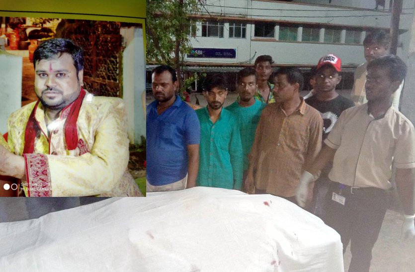 father murder of newborn baby in jabalpur