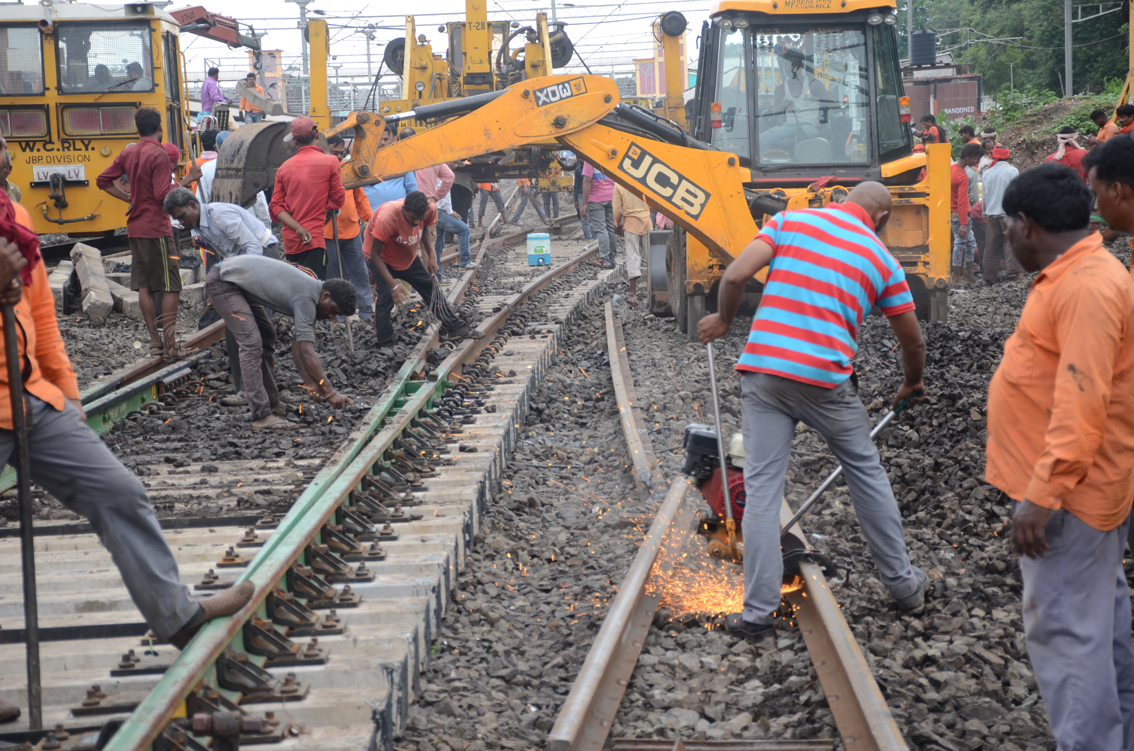Remodling in Jabalpur Railway Station
