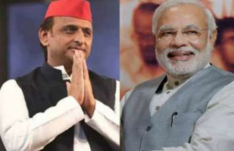 PM Narendra Modi and Akhilesh Yadav