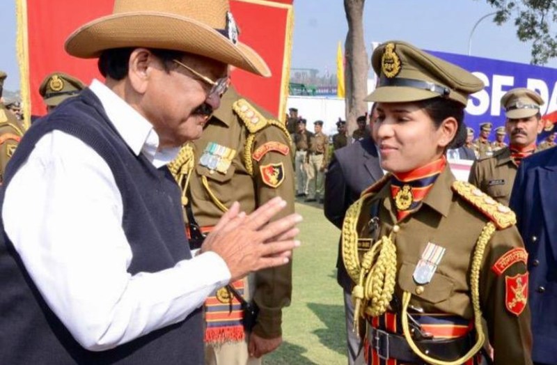 BSF first woman combat officer