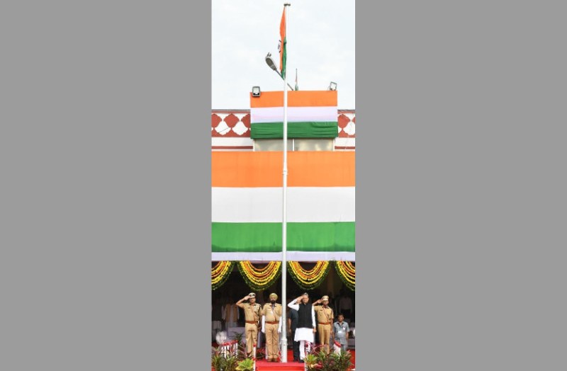 CM Gehlot Hoisted Flag, Greeted On Rakshabandhan And Independence Day