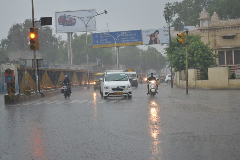 heavy rain in ajmer
