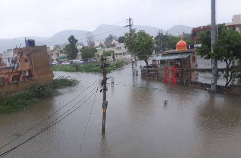 Flood-like situation in Ajmer district