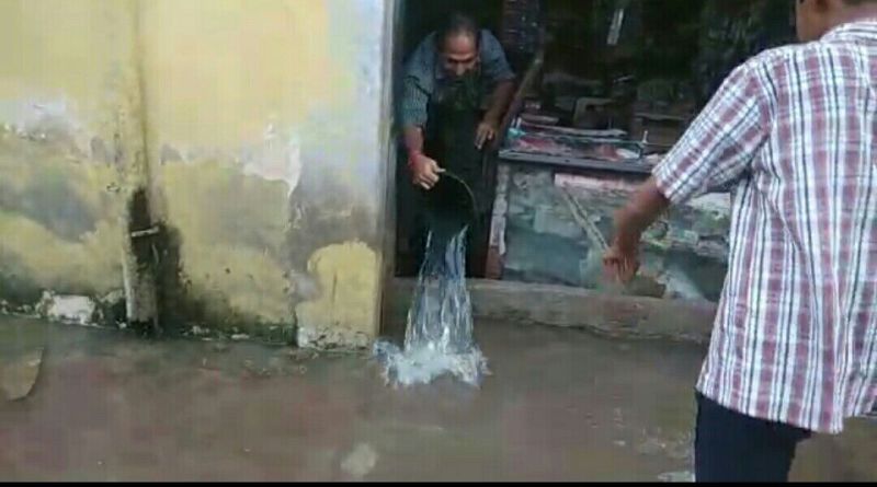 Water filled in many colony and houses in Ajmer South