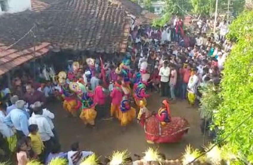 Saila Dance, Competition, Prize, Tradition, Rakshabandhan, Rural, Crop