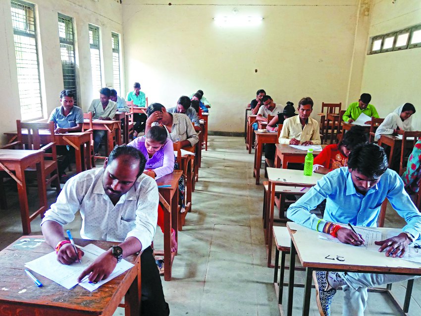 Complete course not given in books, started examinations
