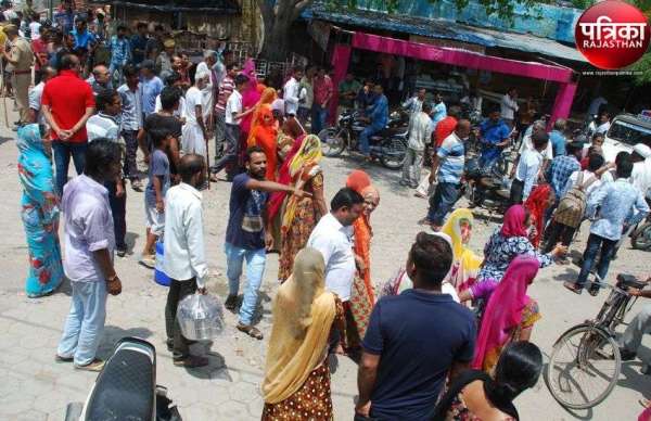 शहर में अतिवृष्टि