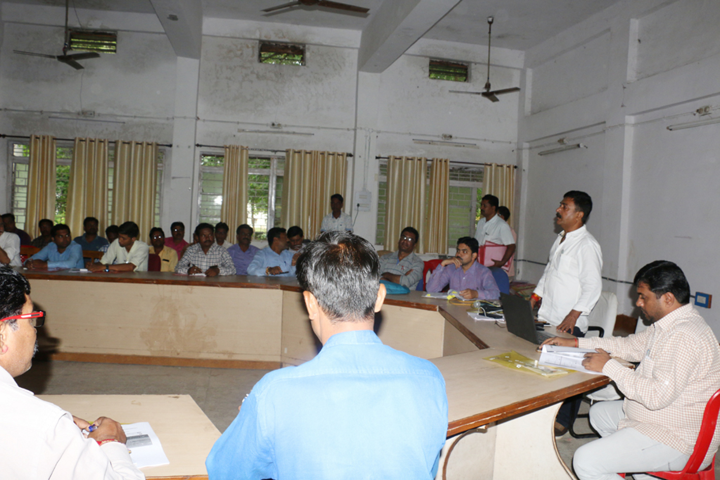 Training given to officers, employees of Forest, Revenue and Panchayat
