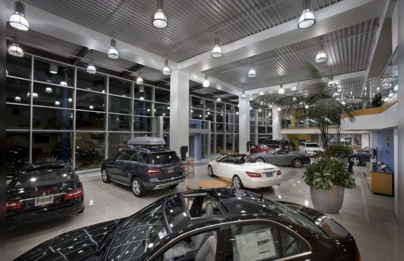 car show room