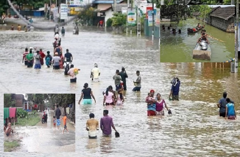 तेज बारिश से कई जिलों में बाढ़ का खतरा, दर्जन भर लोगों की मौत
