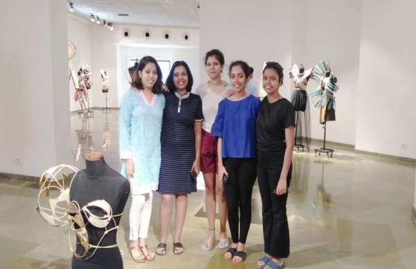 Students of NID apparel design 
