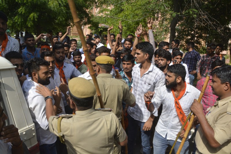 students agitation in mdsu