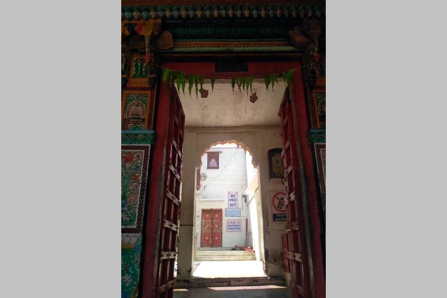 shyam baba temple situated at chopasni area of jodhpur