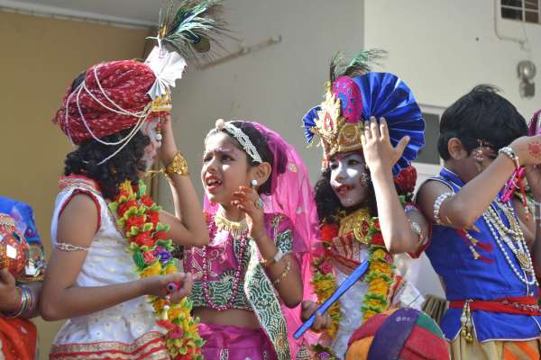 janmashtami programme in ajmer's schools
