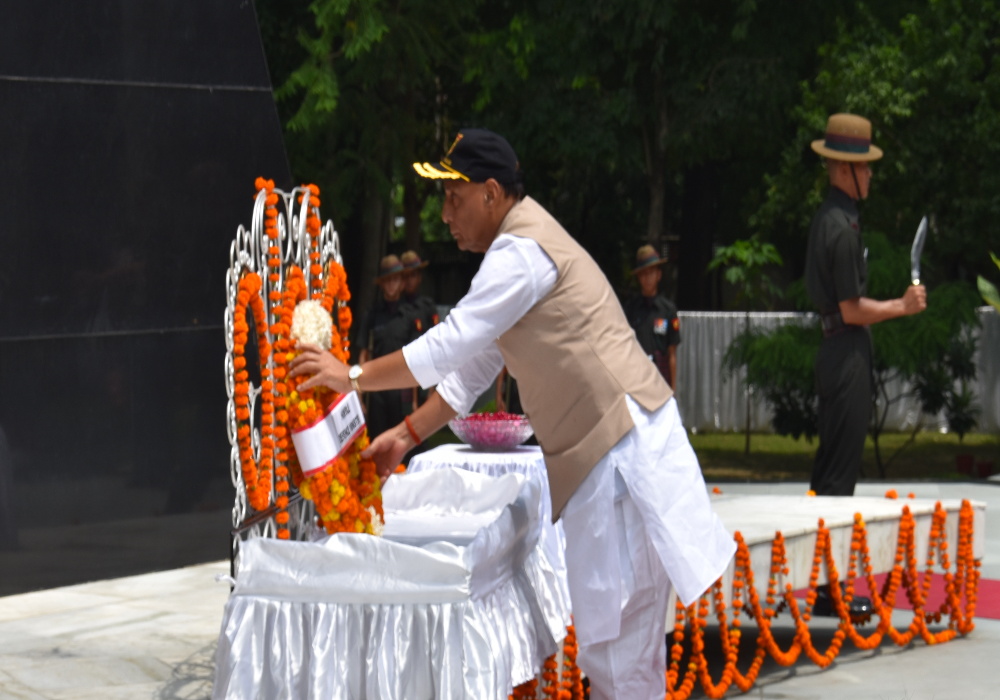 Minister for Defense Rajnath Singh