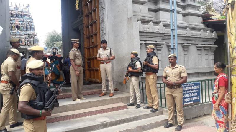 कोयम्बत्तूर आतंककारी अलर्ट : दो संदिग्ध हिरासत में