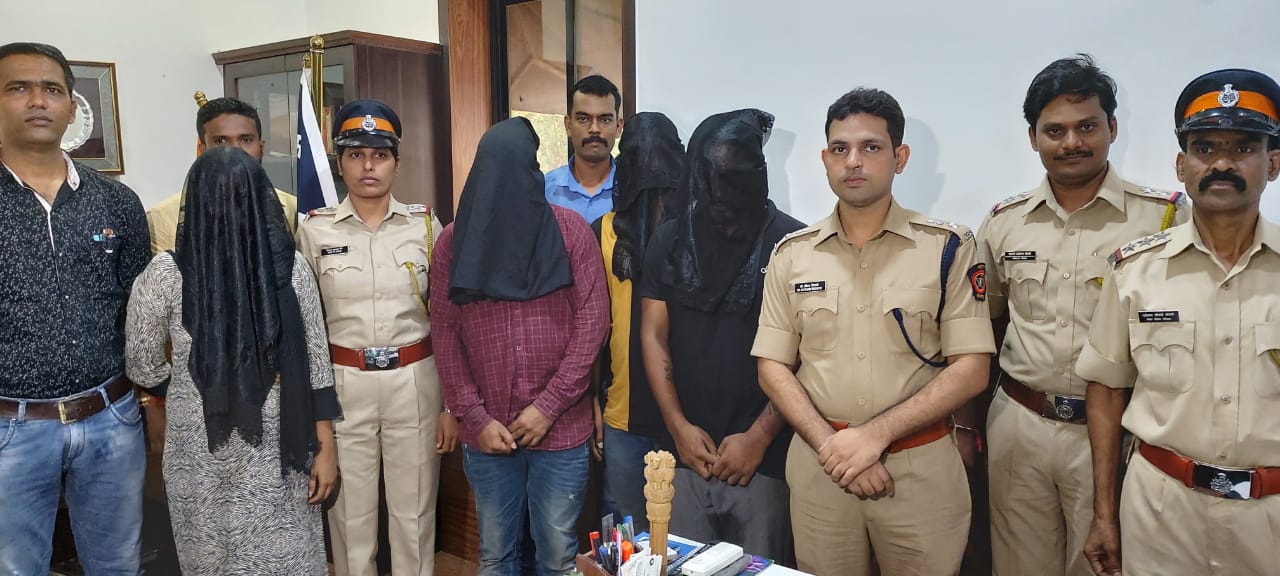 इंडिगो एयरलाइंस में नौकरी दिलाने के नाम पर ठगी ,एक महिला सहित चार आरोपी दिल्ली से गिरफ्तार