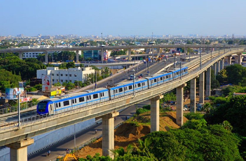 CMRL Metro Train services available at every 5 mins in both Corridors