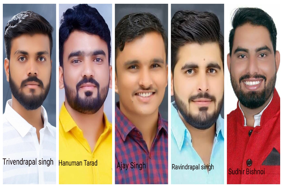 student union election candidates in jai narayan vyas university