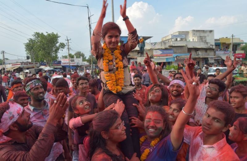 Student Union Election 2019 Result  :  राजस्थान के इस कॉलेज में 18 साल बाद एनएसयूआई ने एबीवीपी से छीना ताज