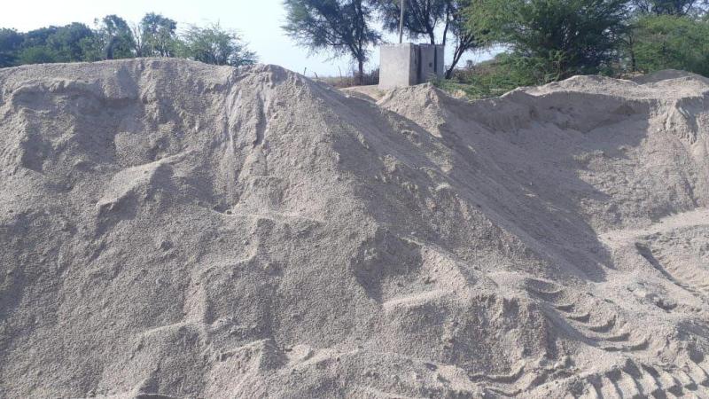 illegal graval mining in bhilwara
