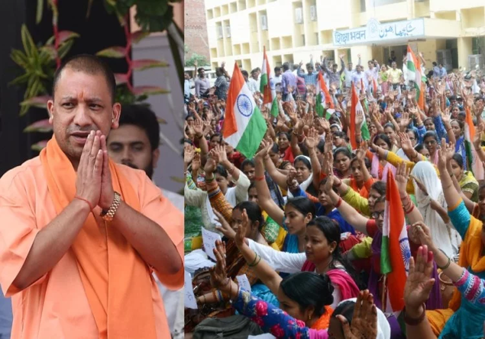 शिक्षामित्रों के लिये खुशखबरी, योगी सरकार ने सुनाया ये फैसला