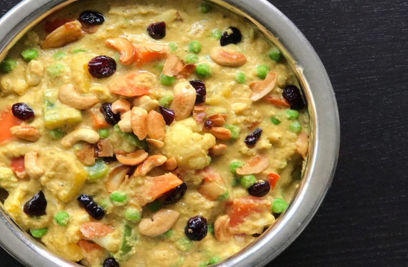 दिमाग और मांसपेशियों के लिए फायदेमंद है स्वीट डिश नवरतन कोरमा, जानें बनाने का तरीका