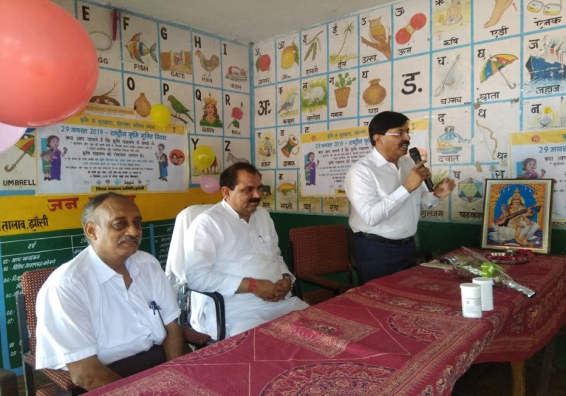 deworming day in jhansi