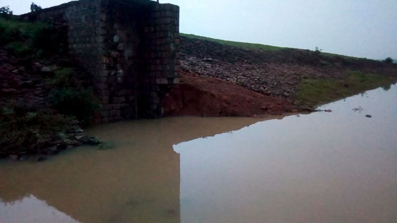 Dam water has been flowing for two years