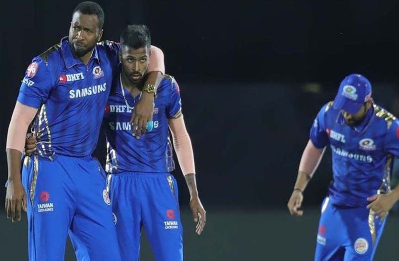 kieron pollard hardik pandya