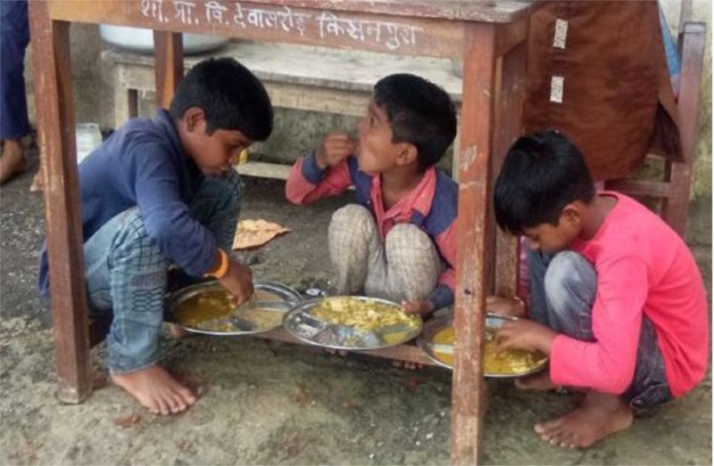 Potatoes instead of green vegetables