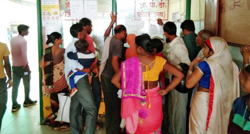 Increased viral and infection patients in Singrauli District Hospital